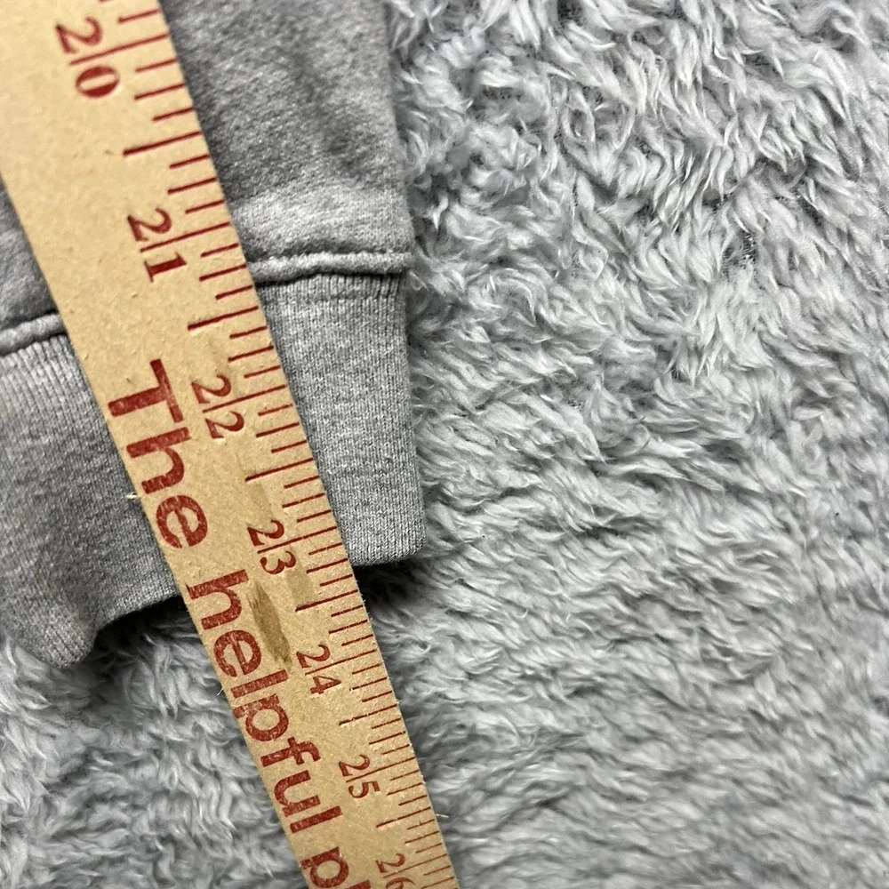Psycho Bunny‎ Sweatshirt Boys Large Gray Red Sacramental Chenille Crewneck